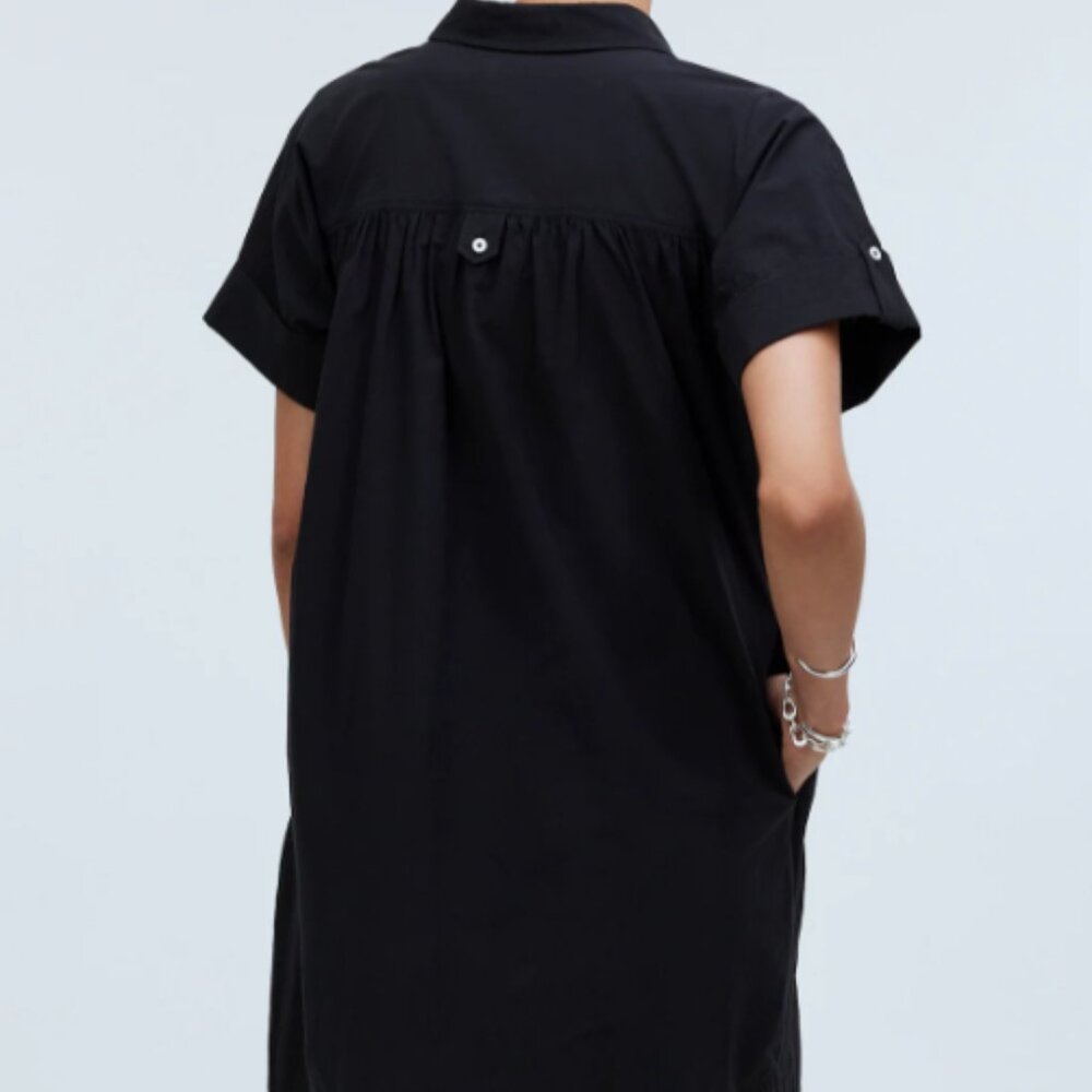 Madewell Collared Button Front Mini Shirtdress Sz… - image 5